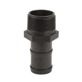 Banjo Poly Hose Fitting Adapter 1-1/2" Male Thread X 1-1/2" Hose Barb - HB150