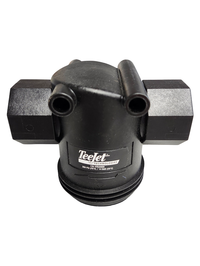 TeeJet Replacement Poly Strainer Head 1" NPT for AA126ML - CP50492-1-PP