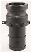 Banjo Poly Cam Lever Coupling 2" Male Adapter X 2" Hose Shank - 200E