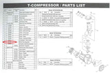 Thomas Compressor Brush Card Assembly For 107 Series Pump - 627093