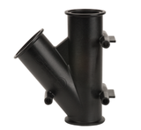 Banjo 45 Degree Manifold Flange Y Fitting 3" Full Port - M300Y45