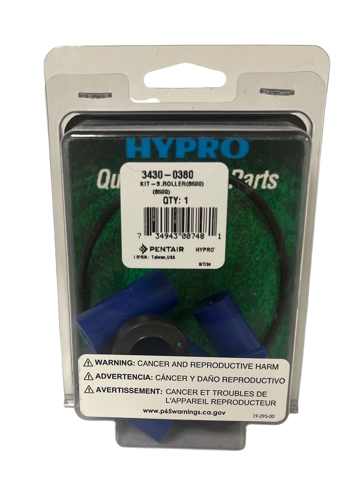 Hypro Roller Pump Repair Kit for 6500 Pump - 3430-0380
