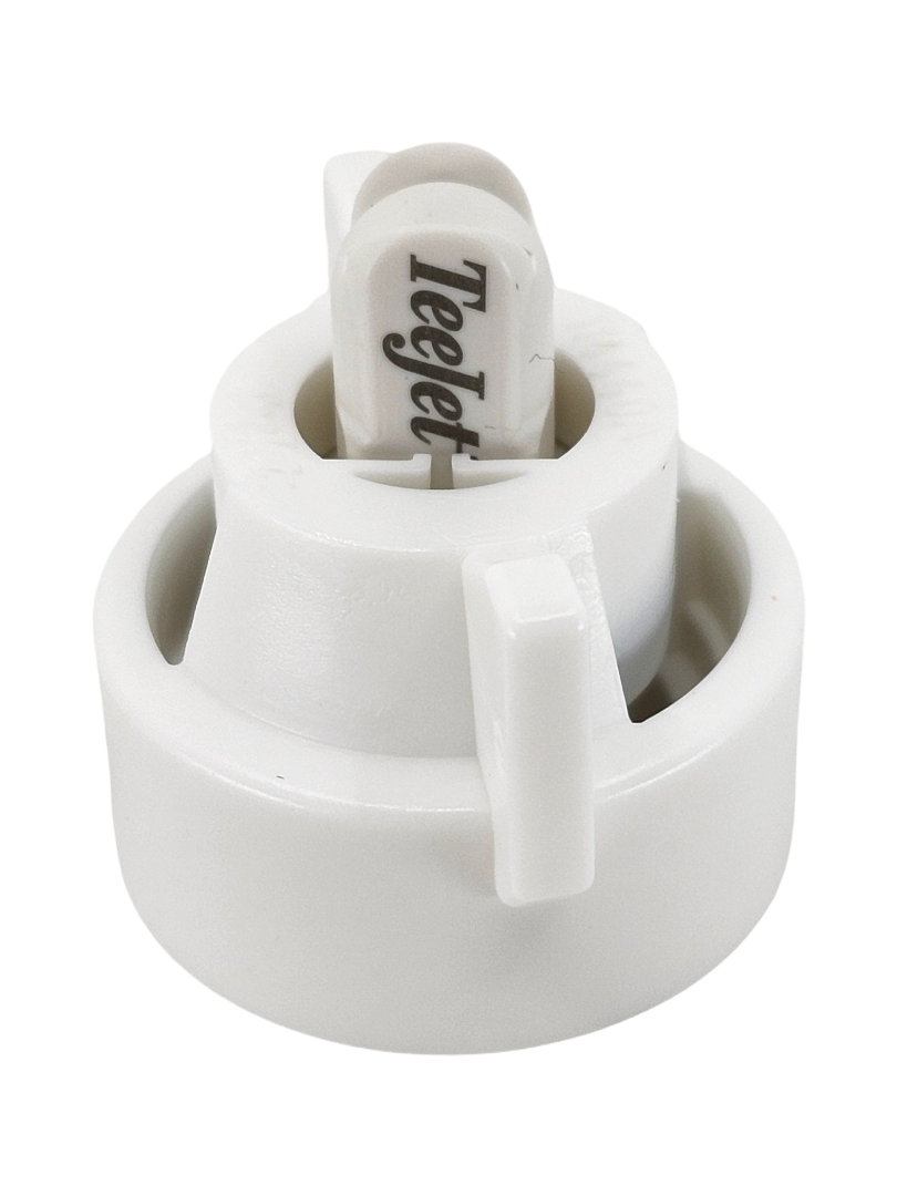 TeeJet AccuPulse TwinJet PWM Spray Tip w/ Cap & Gasket, White - APTJ-11008VP-CE