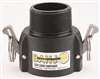 Banjo Poly Cam Lever Coupling 1" Female Coupler X 1" Male NPT - 100B