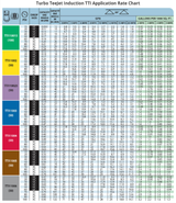 Turbo Teejet Induction Flat Spray Tip with Cap, Gasket, Gray - TTI11006-VP-CE